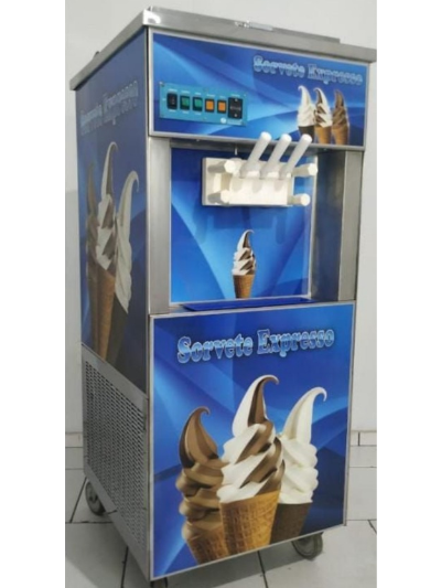 Máquina de Sorvete Expresso marca Italianinha - Usada